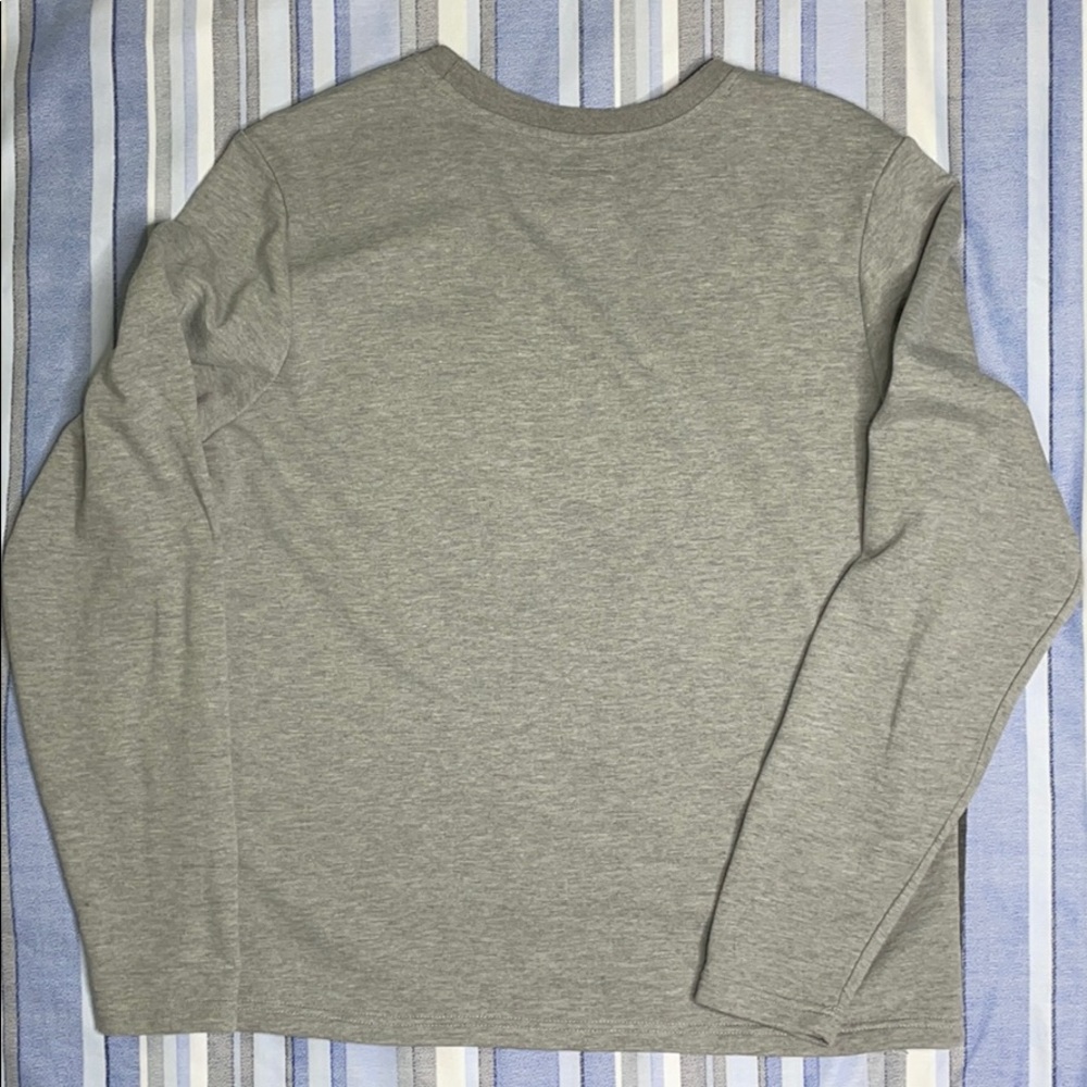 3/$20 Natural Blue Color Block Sweatshirt - Picture 6 of 6